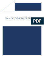 504 Accommodations Guide