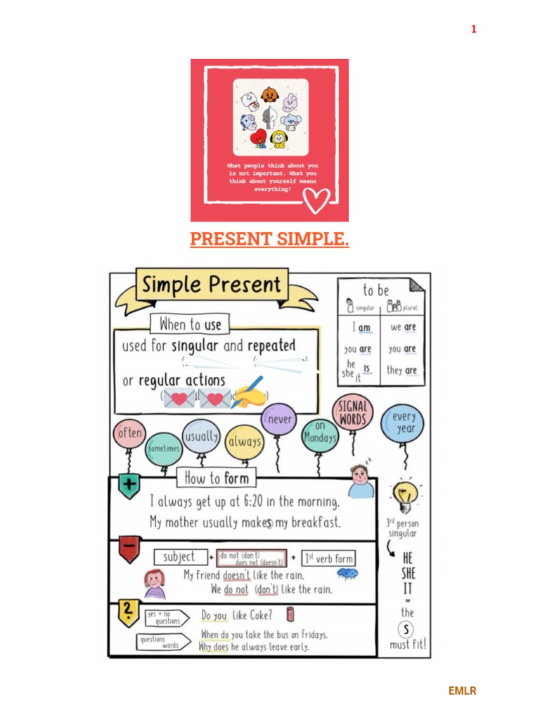 Present Simple & Question Words | PDF