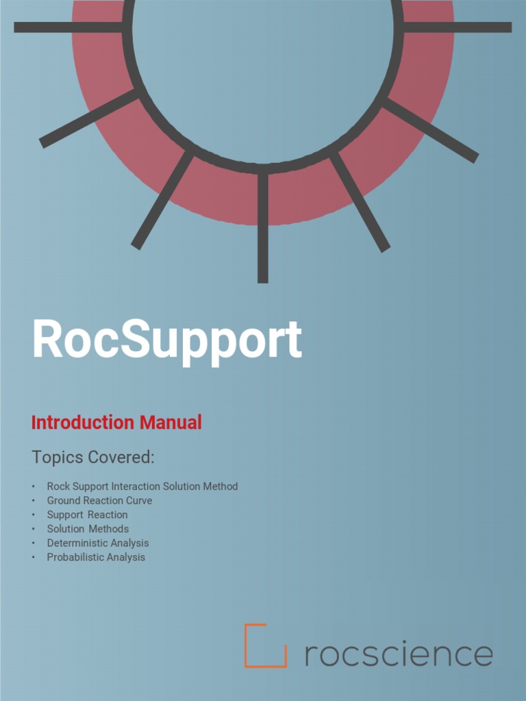 RocSupport User Guide for Tunnel Analysis | PDF | Fracture Mechanics ...