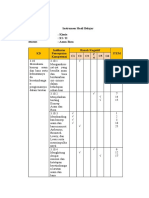 Instrumen Hasil Belajar