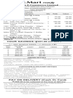 Invoice Dmart 6811264