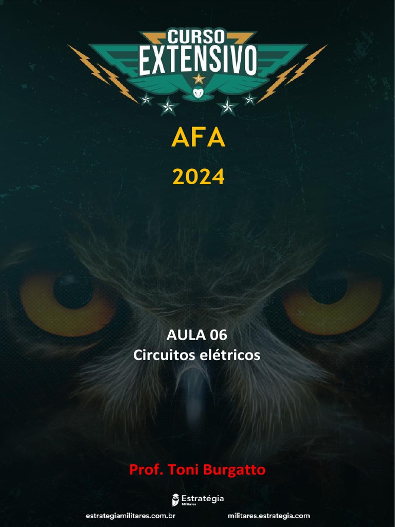 Aula 06 AFA 2024 PDF