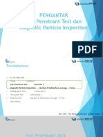 NDT - Pengantar Penetrant - Magnetic Particle Testing