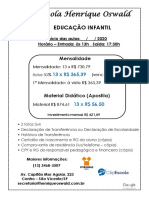 Educação Infantil