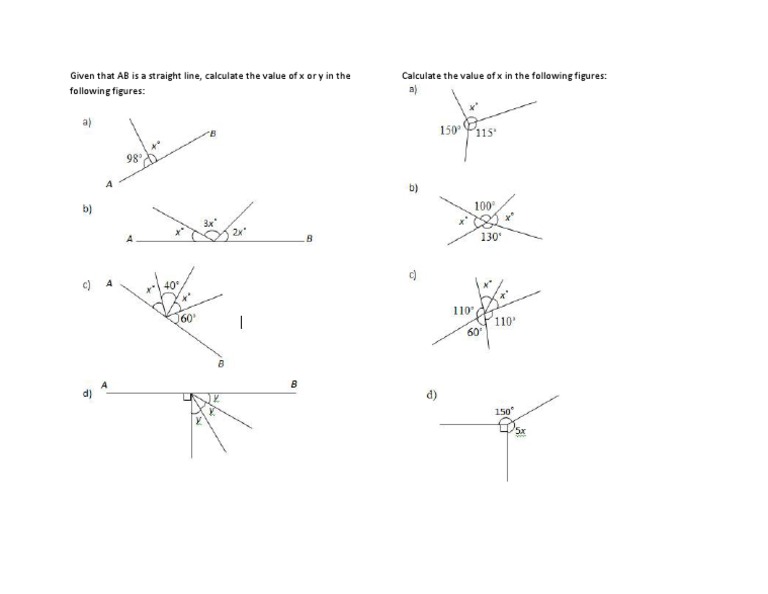 Lines and Angles | PDF