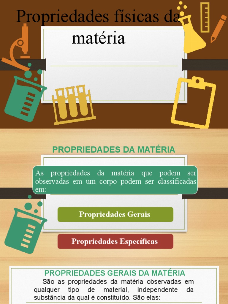 Propriedades físicas da matéria | PDF