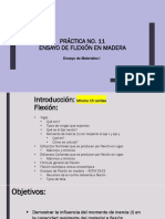 Clase 25 - P11 Flexión en Madera