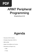 LPC214x Architecture - Peripherals and Programming