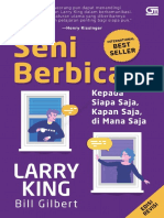 Larry King - Seni Berbicara Kepada Siapa Saja, Kapan Saja, Dan Di Mana Saja (Ed. Revisi) - Gramedia Pustaka Utama (2019)