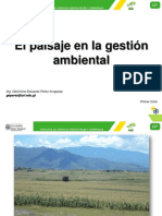 4 El Paisaje en La Gestión Ambiental