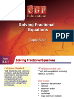 7solving Fractional Equations
