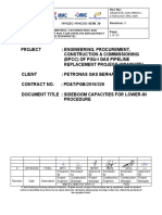 PLF-PRC-005 - R0 - Sideboom Capacities For Lower-In Procedure