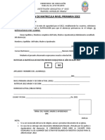 Ratificacion Primaria 2022