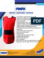 Brochure REGO X-Ray Protection Apron (Wrap Around Apron)