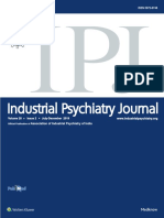 IndPsychiatryJ - 2019 - 28 - 2 - 272 - 291974 Psychological Morbidity in Soldiers Living With Spinal Cord Injury