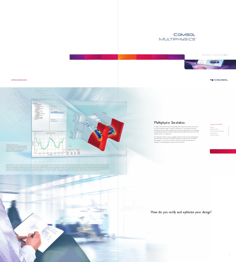 Comsol Booklet | PDF | Simulation | Partial Differential Equation