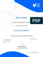 FT AR - Certificado