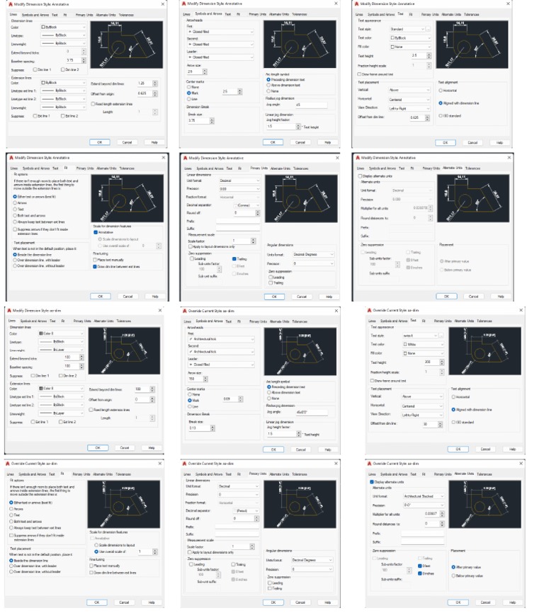 Dim Style | PDF