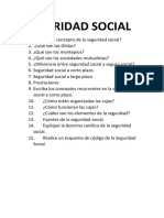 Seguridad Social Cuestionario