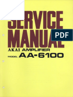 Hfe Akai Aa-6100 Service En