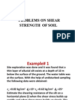 Problems Shear Streanth (P)