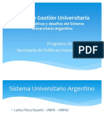 Clase Pérez Rasetti Sistema Universitario 10 - 12 - 2021