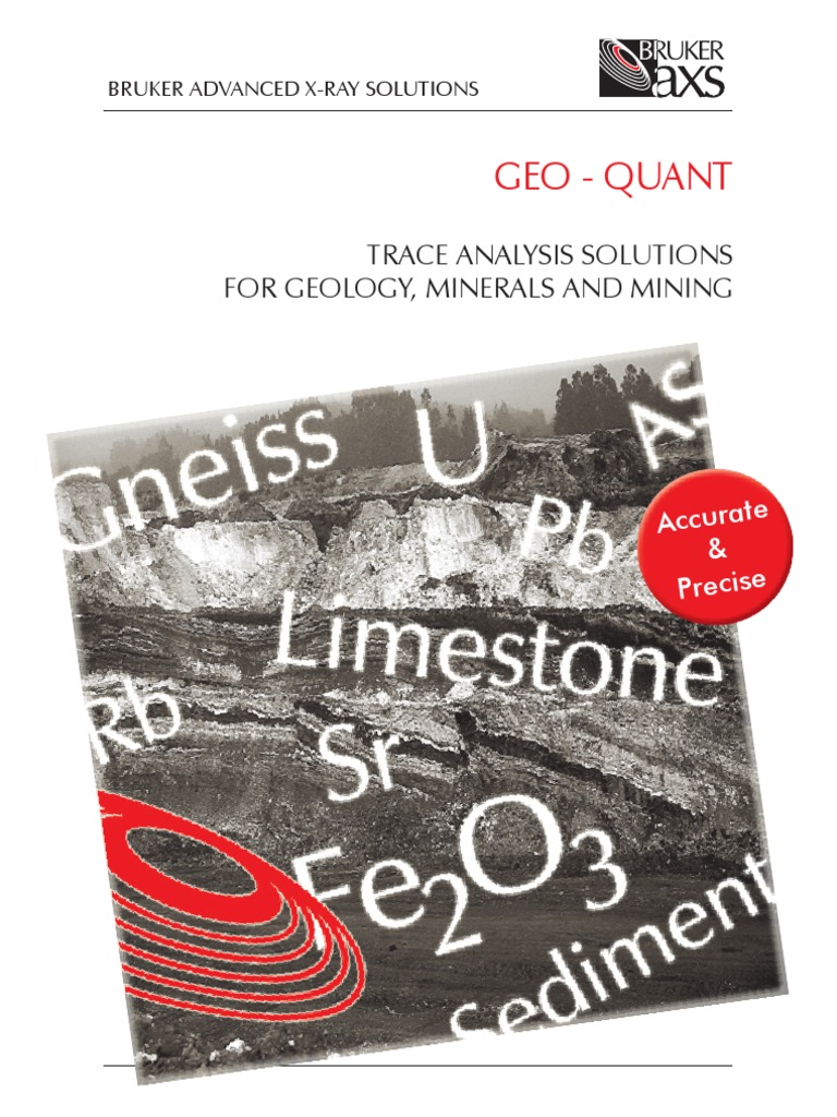 GEO-QUANT: Precision in Trace Analysis | PDF | Mineralogy | Natural ...