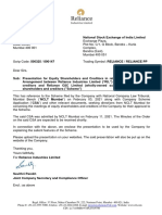 Proposed Reorganization of RIL