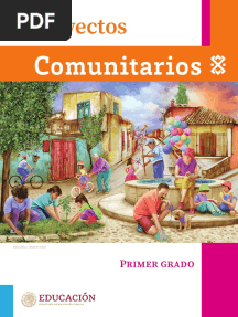 Proyectos Comunitarios, 1° Grado - #Librosdetexto #LibrosComunistas #LibrosDeTextoGratuitos
