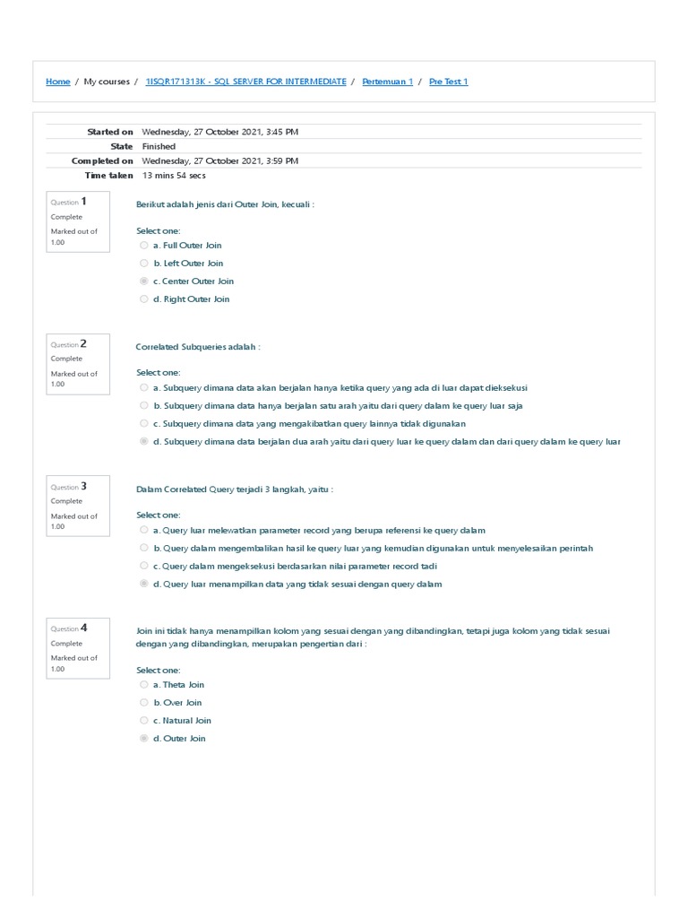 SQL Server: Panduan Join dan Stored Procedure | PDF