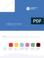 Codigos de Colores Asociación Guías Argentinas (AGA)