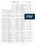 March 2020 First Term RANK