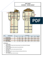 Size Spec Coverall Wearpack