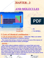 CHP 3 Atoms and Molecules