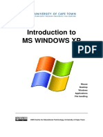 CET Windows XP Training Manual v1.1