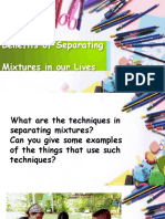 Benefits of Separating Mixtures