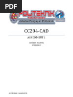 CC204-CAD: Assignment 1