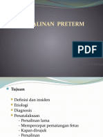 Persalinan Preterm