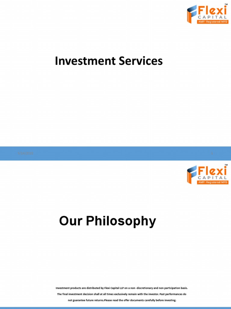 Our Investment Philosophy PDF
