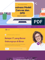 Business Model Canvas Dan DFD: Binar Academy