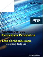 Resoluções Dos Exercícios