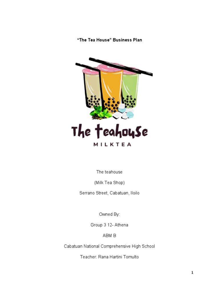 TheTeaHousebusinessplan PDF