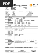 Solo Run Test Report for Motors | PDF | Electric Motor | Switch