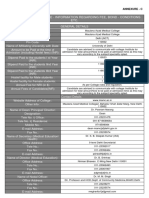 View Institute Profile Details