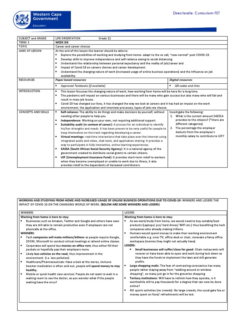 lo assignment grade 11 term 3 pdf download