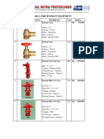 List Katalog Fire Hydrant y Con Pillar Hydrant