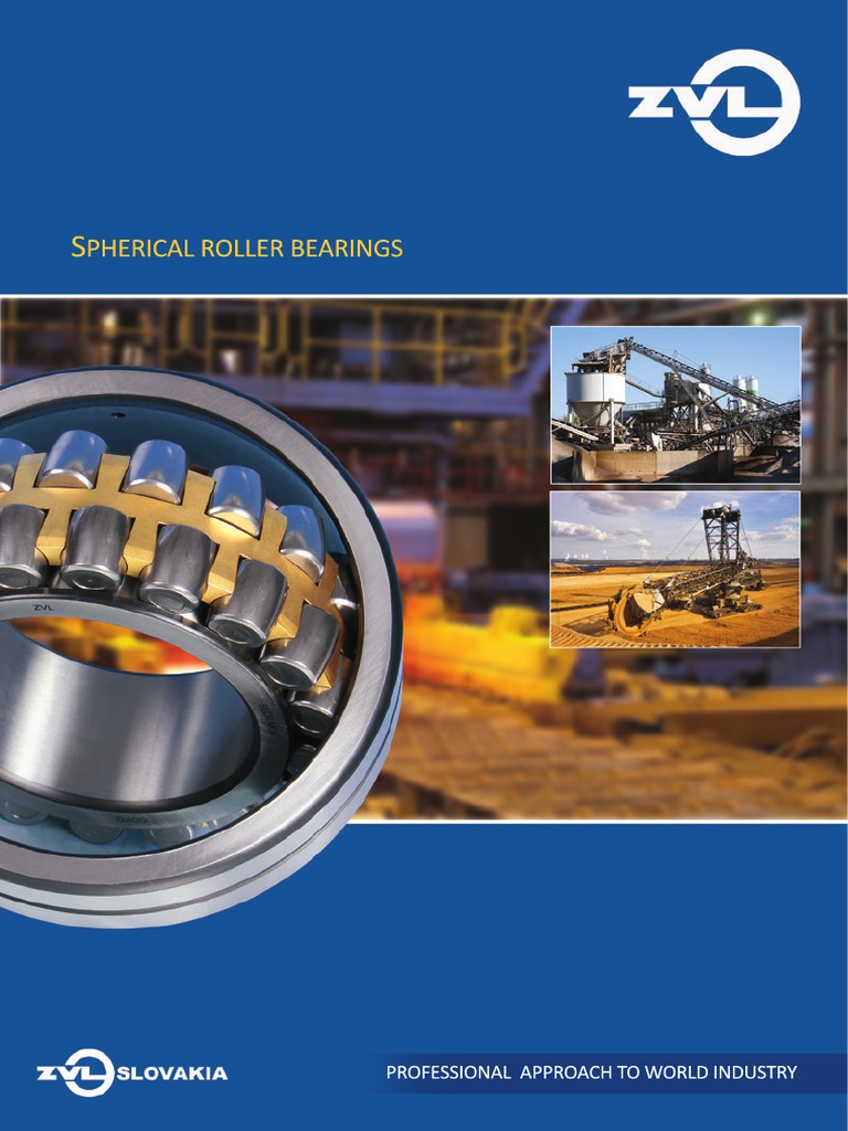 ZVL Spherical Roller Bearings PDF