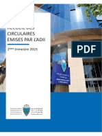 Recueil CIRCULAIRES ADII 2ème Trimestre 2023