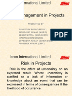 Group No. 4 - Risk Management in Projects