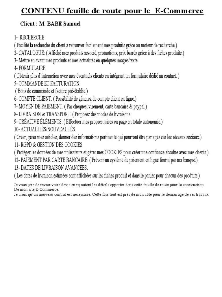 feuille-de-route-e-commerce-pdf